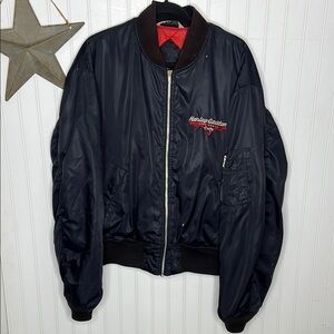 Harley Davidson Cafe Bomber Jacket Size Small